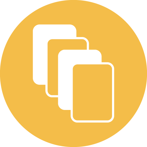 Redondear cartas o tarjetas