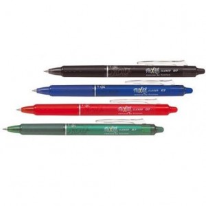 Boligrafo borrable pilot frixion