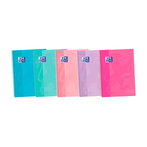Libreta Oxford tapa dura pastel 4x4
